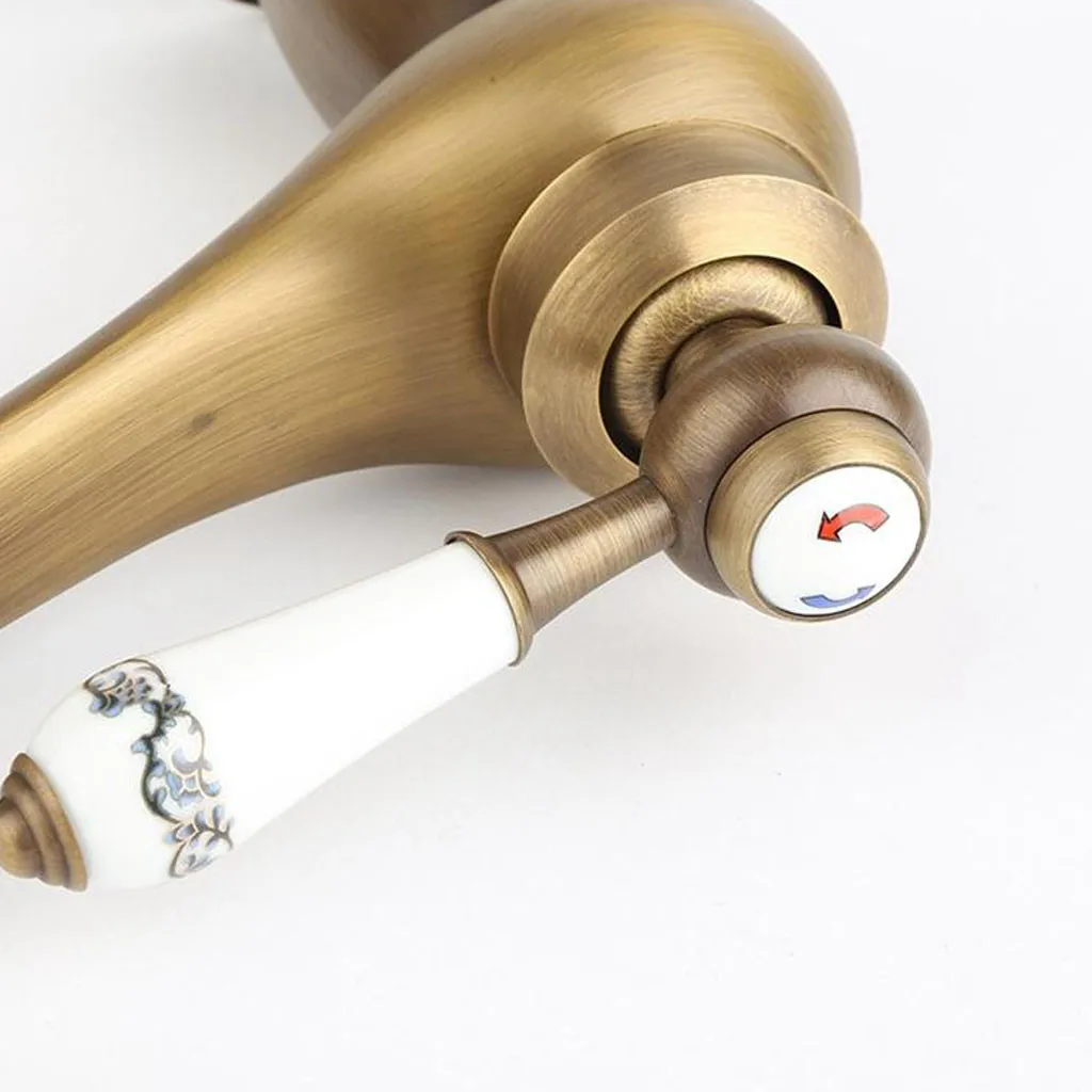 Роскошный смеситель для раковины один кран хромированный моно ванной комнаты