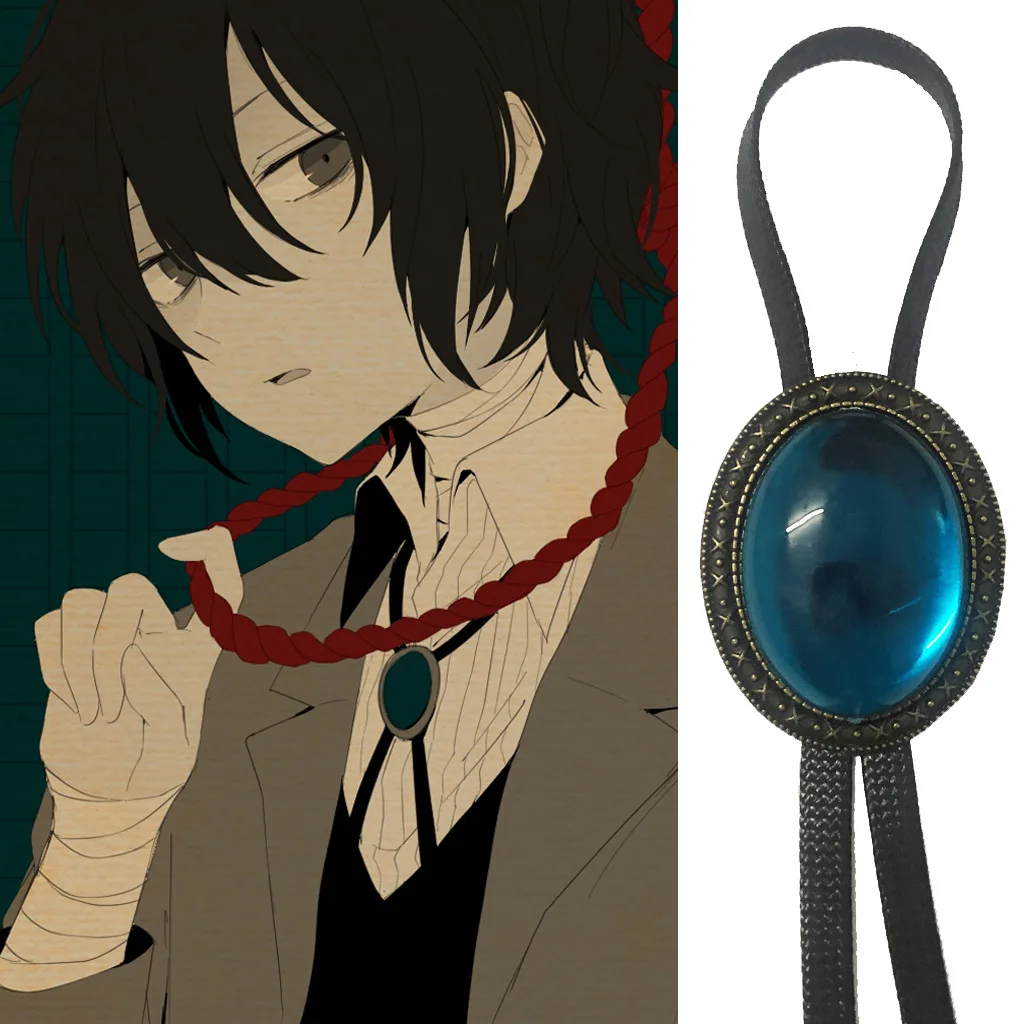 Аниме Банго бродячие собаки Осаму дадзай ожерелье Боло бола галстук Косплей