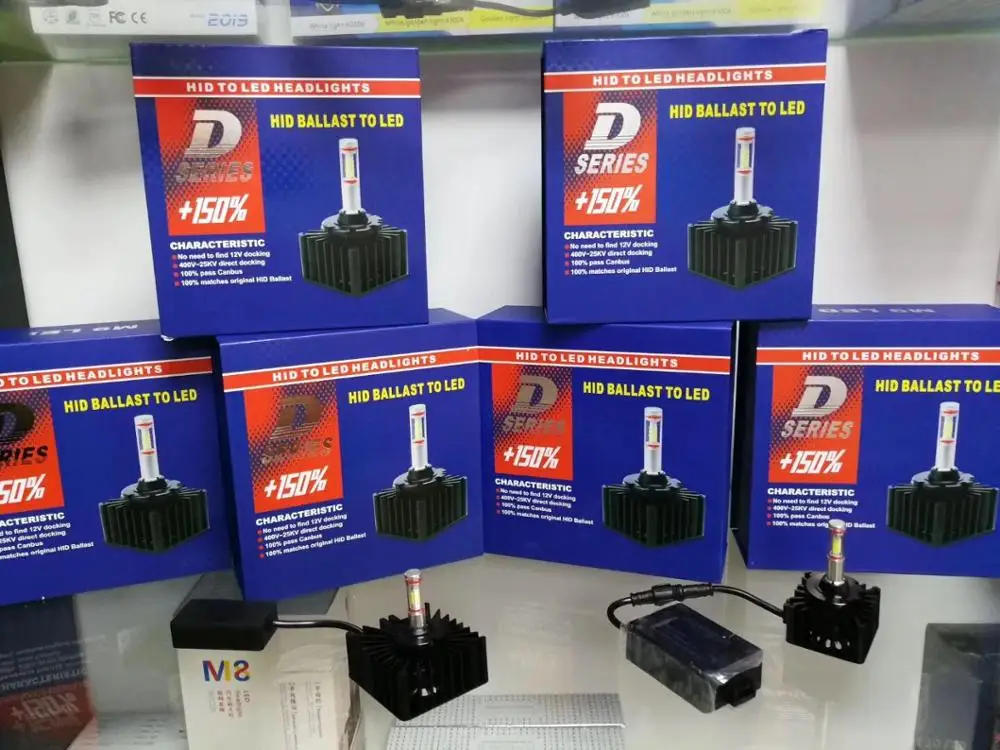 YY D1S Стандартный светодиодный фонарь для фар D2H D3S D4S D5S D8S лампа для замены оригинальных автомобильных ламп 35 Вт 4000лм белый штекер Play Canbus