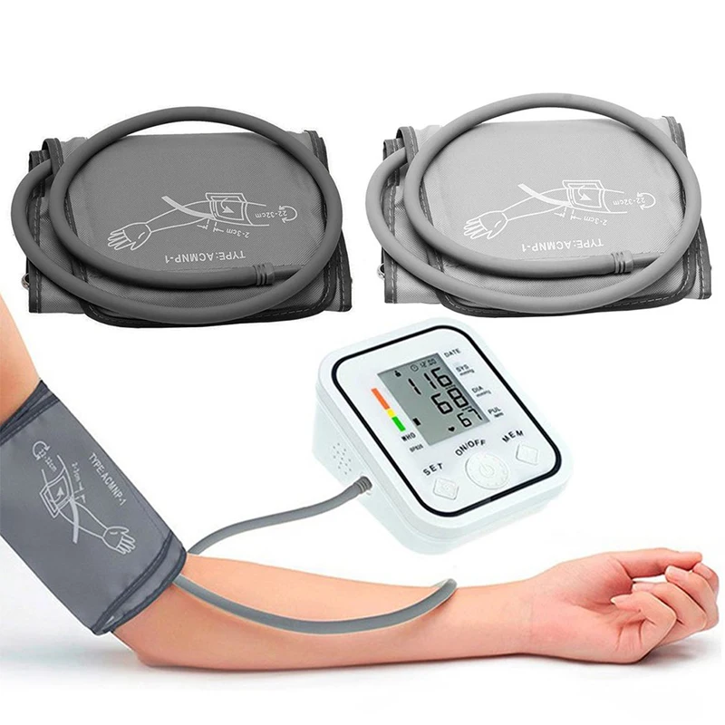 

Large Adult Cuff for Blood Pressure Monitor 22-32 CM Arm Reusable Automatic Blood Pressure Cuff meter tonometer sphygmomanomete