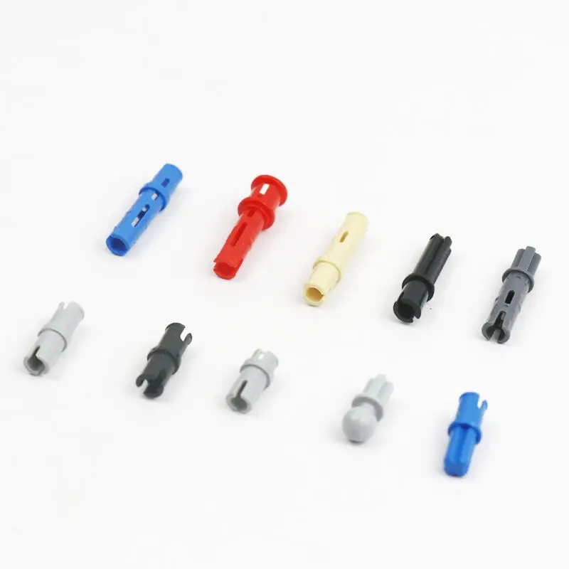 

10 Pcs Technical Connectors Pins Peg Cross Axle Towball Compatible with 2736 11214 Kids DIY Building Blocks Toys Technical Parts