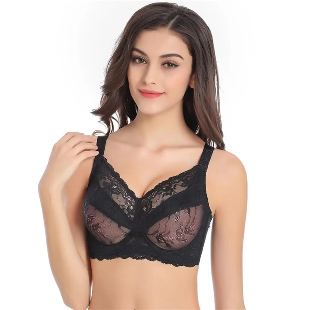 Женское нижнее белье CYHWR полностью покрытое жаккардовым кружевом без косточек