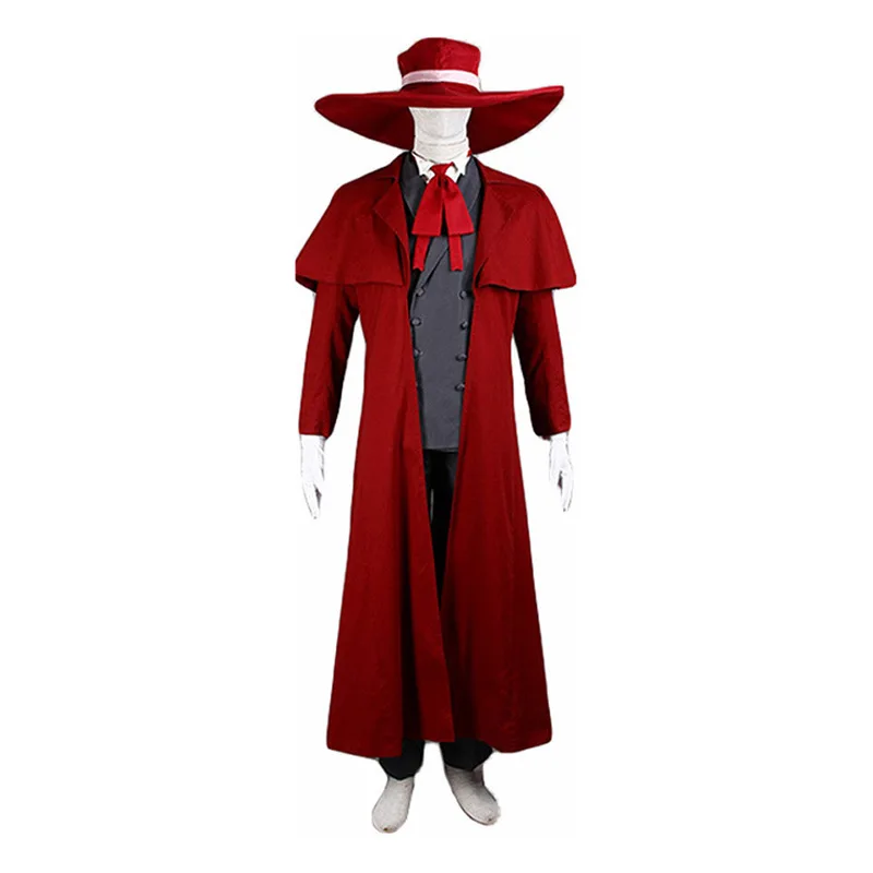 Новое поступление Алукард Косплэй аниме Hellsing персонажем Костюм Униформа костюм