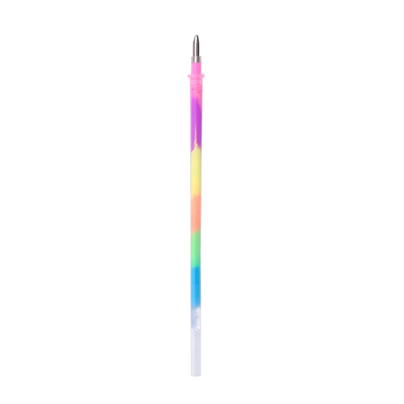 200 Pcs Multi Color Rainbow Refill Highlighters Gel Pen Stationery Students Painting Graffiti Pens Gift | Канцтовары для офиса и