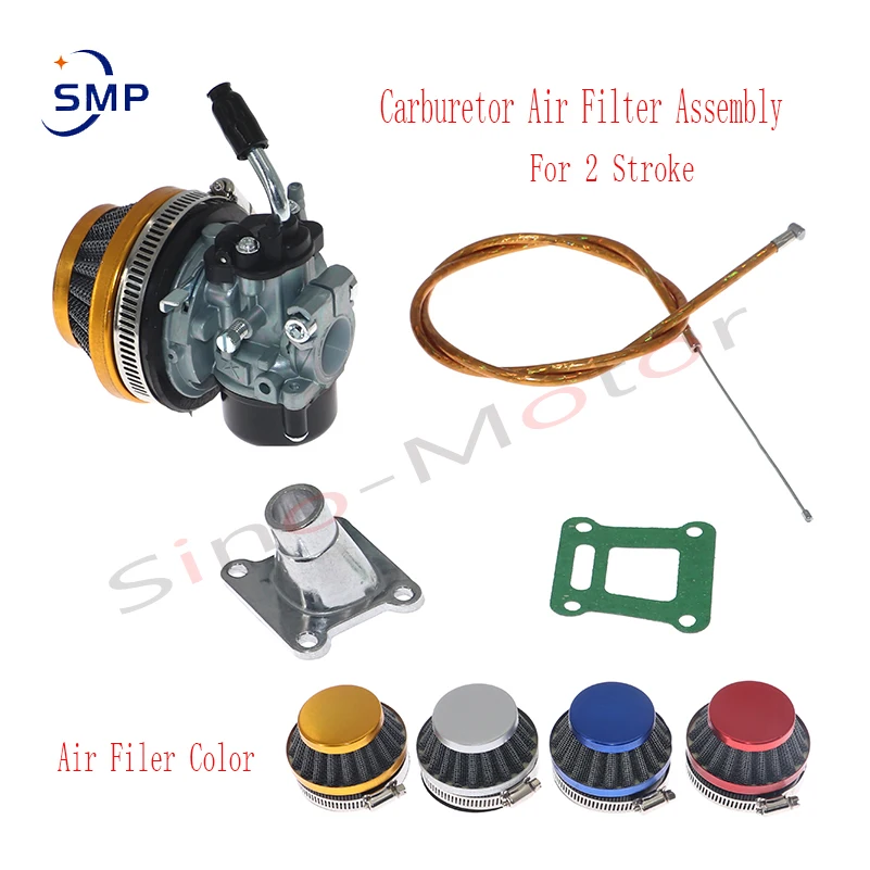 

ATV 37cc производительность 19 мм карбюратор 58 мм воздушный фильтр кабель с разъемами для 2-х тактный 49cc 50cc 60cc 66cc 80cc мини карманный велосипед груп...