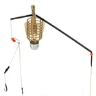 Корзина-держатель для корзины, с крючками на леске, 20-50 г, 47 см, клетка для рыболовных приманок