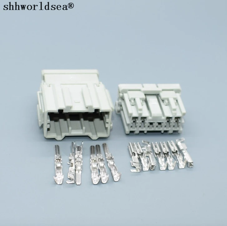 

shhworldsea 10 Pin 2.2mm 6098-0249 6098-0250 Automotive Connector Sockets With Terminal