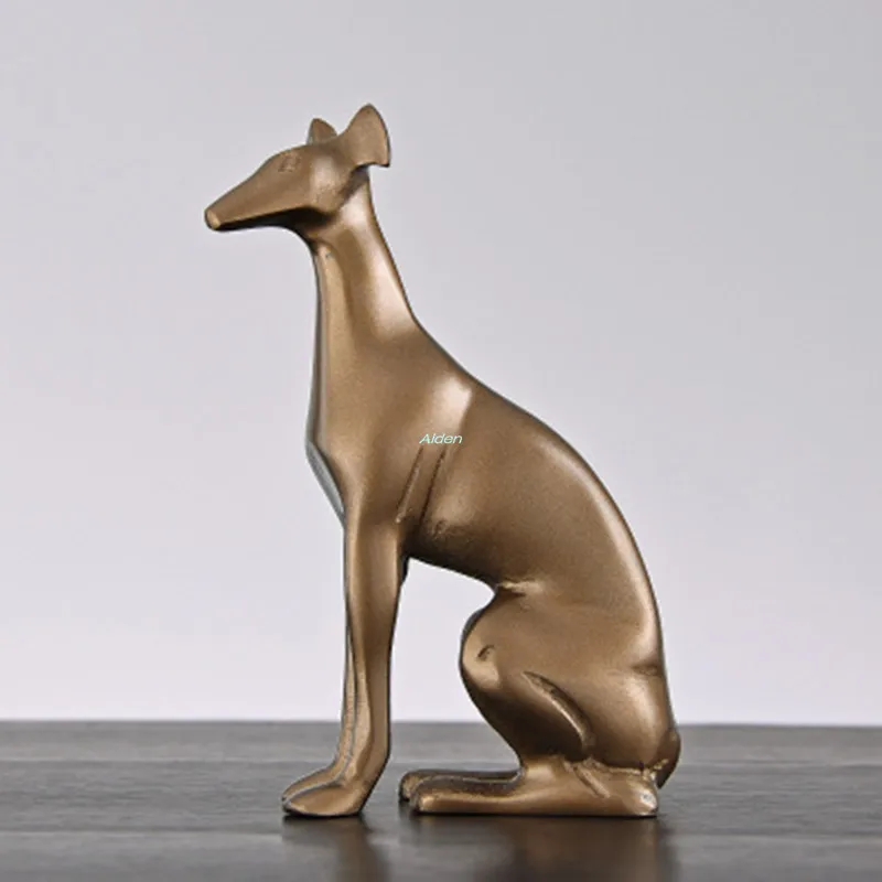Моделирование животного 6 дюймов домашние украшения Greadog Greyhound Canis Lupus знакомство