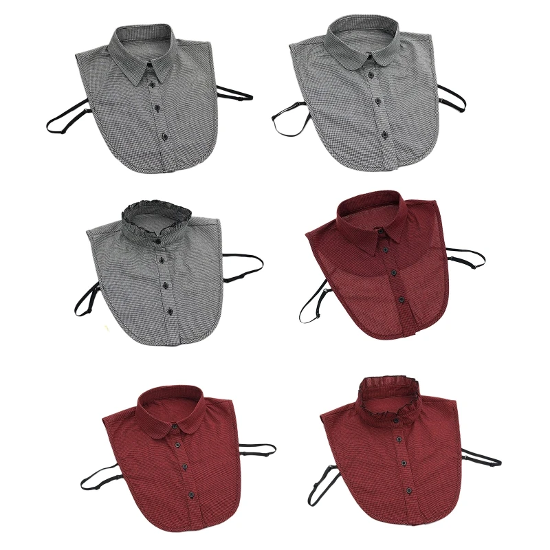 

New Fashion Fake Collar for Shirt Detachable Collars Women Shirt Lapel Blouse Decor