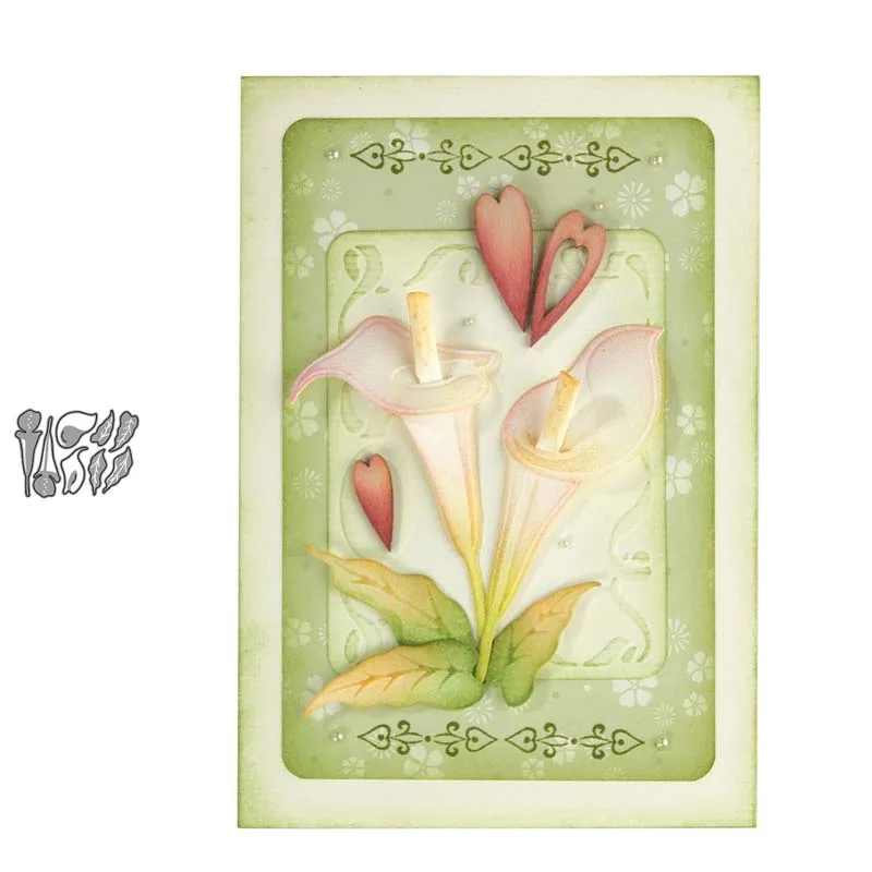 JC металлический Трафаретный вырубной штамп для форма скрапбукинга высечки