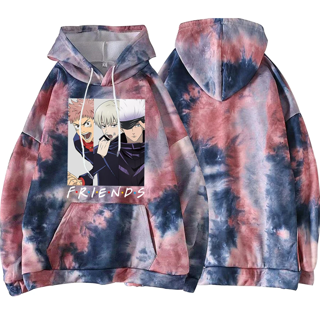 

Jujutsu Kaisen Printed Hoodie Spring Autumn Women Men Loose Tops Toge Inumaki Pullover