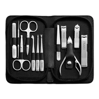 pedicure manicure set 12pcs nail clipper kit stainless steel nail cutter toenail clipper cuticle nipper for manicure tools