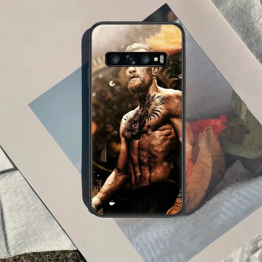 

Conor McGregor Fighting Phone Case Cover Hull For Samsung Galaxy S 7 8 9 10 e 20 FE edge uitra plus Note 9 10 20 black Coque