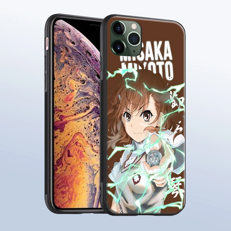 Чехол для телефона Mikoto Misaka Toaru Kagaku аниме чехол iPhone SE 6s 7 8 Plus X XR XS 11 Pro Max | Мобильные