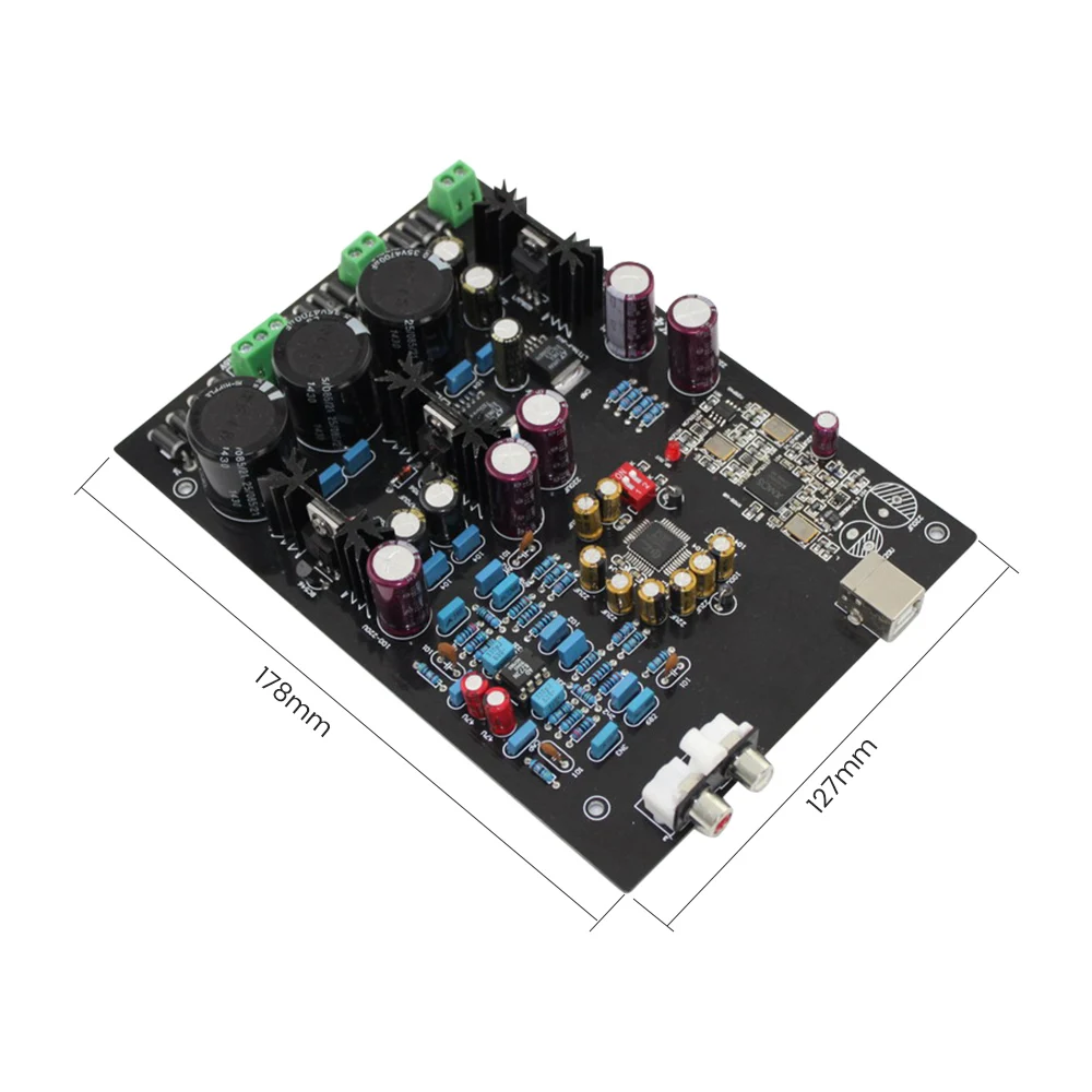 AIYIMA XMOS U8 AK4495SEQ USB декодер аудио Плата AD827 LT1963 USB DAC Поддержка 32 бит 768K динамик усилитель домашний кинотеатр DIY