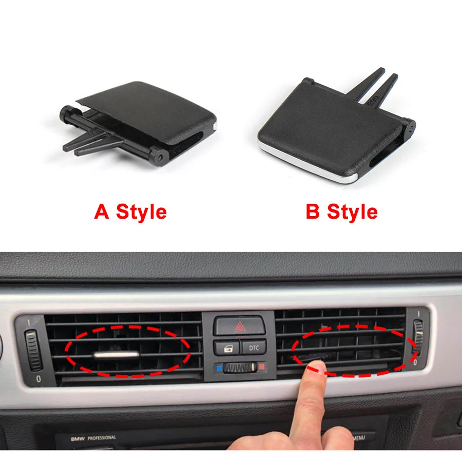 

Автомобильный зажим для вентиляционного отверстия в салоне автомобиля A/C, Ремонтный комплект для BMW 3 серии E90, автомобильные аксессуары, пер...