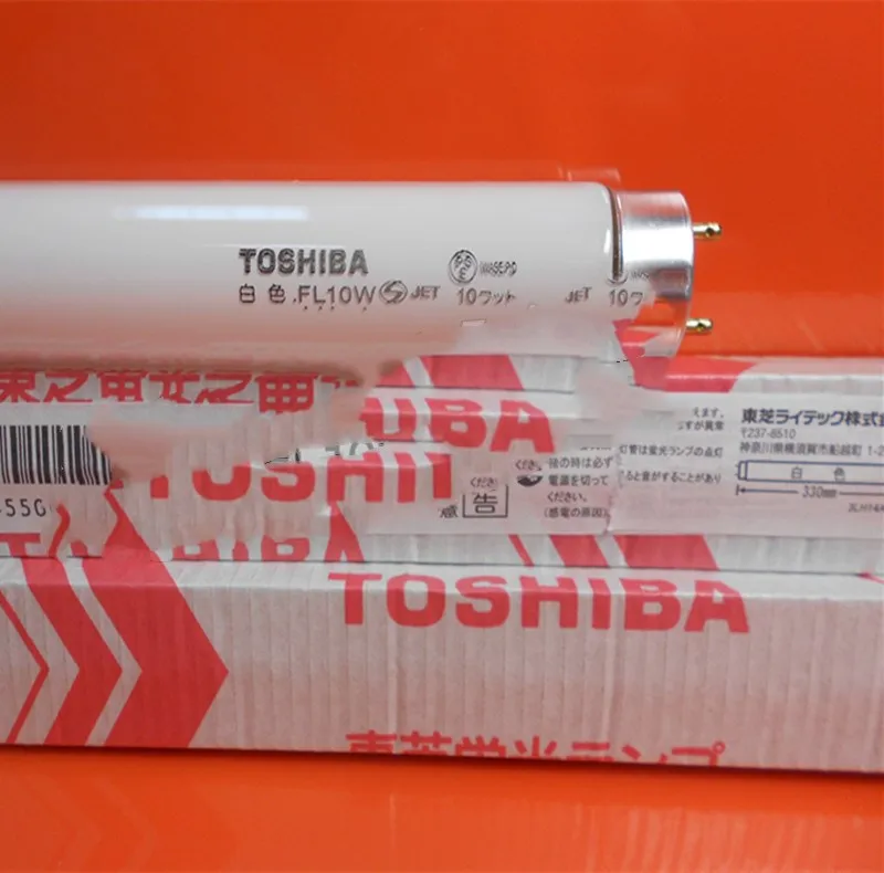 Для 2 шт. флуоресцентная трубка TOSHIBA FL8D 8 Вт линейная лампа дневного света 6500K |