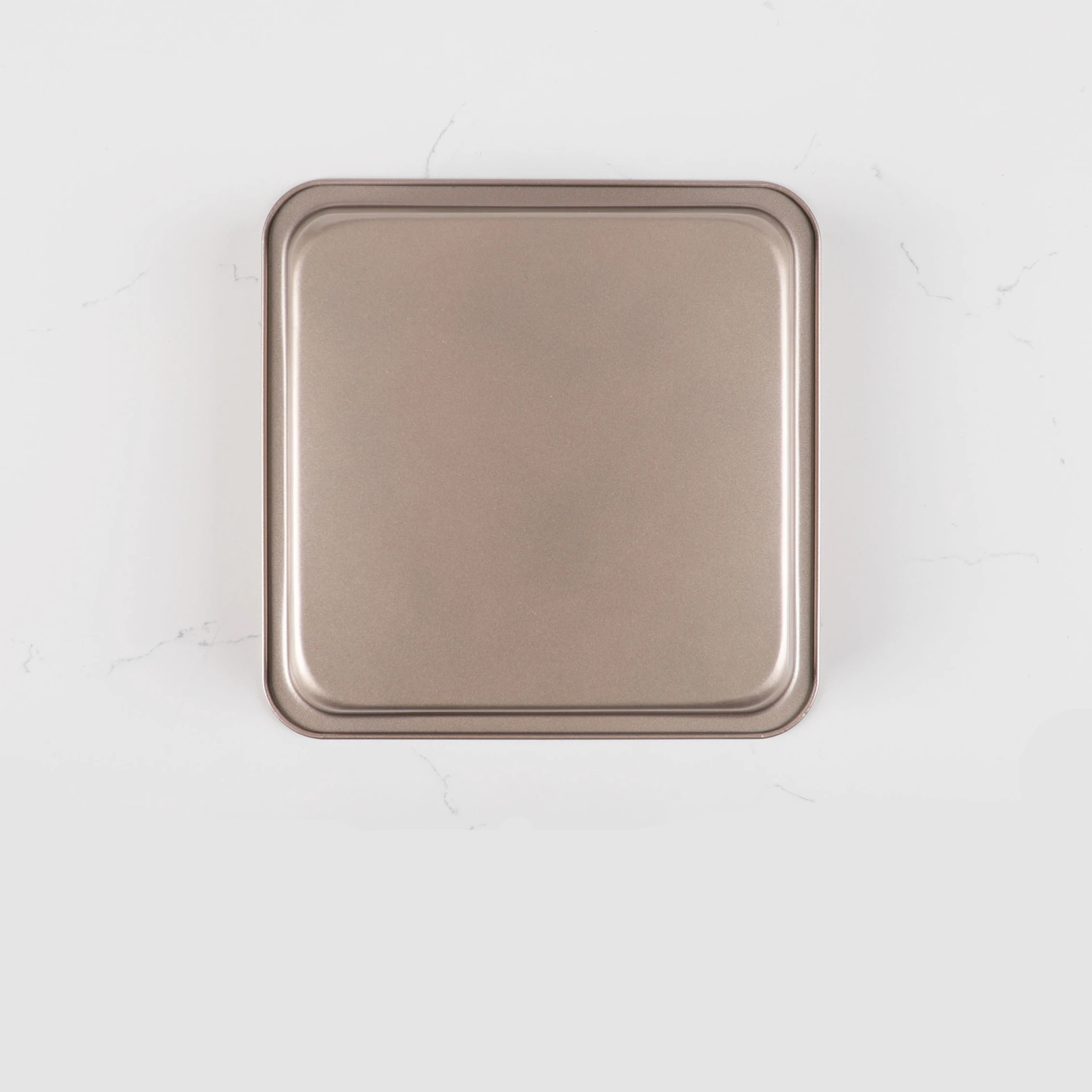 

6/7 INCH New Rectangular Square Baking Tray Sizes Nonstick Carbon Steel Baking Pan Cake Baking Pan Cake Tools Baking Tools gold