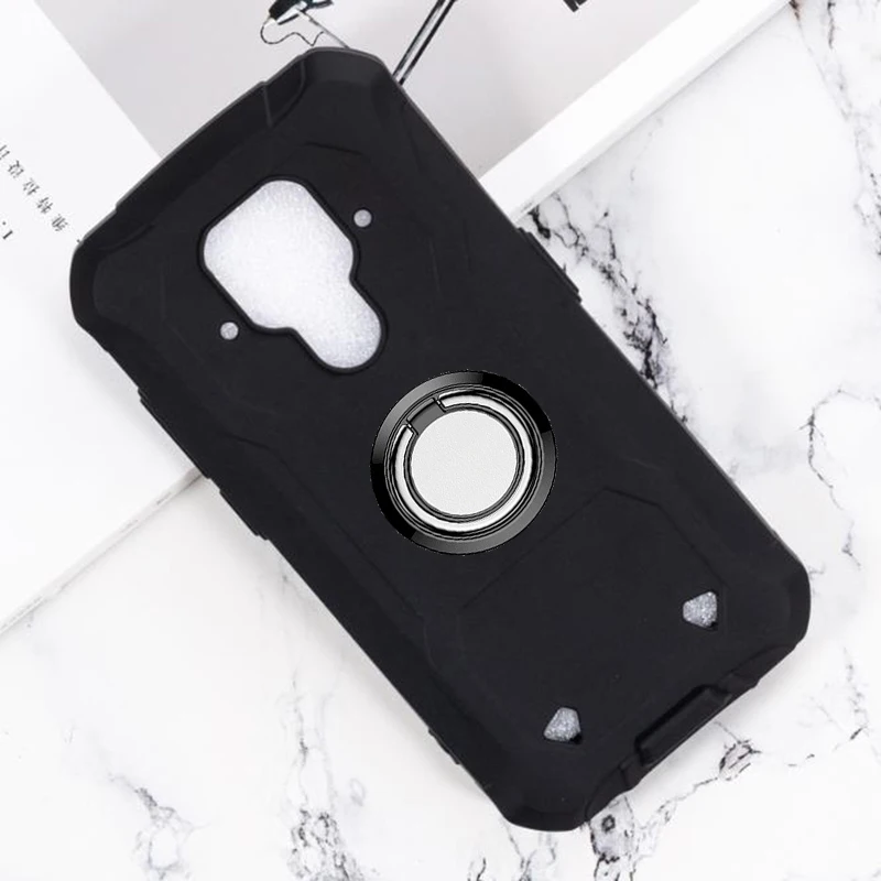 Чехол с кольцом-держателем Для Doogee S68 Pro мягкие силиконовые чехлы из ТПУ S68Pro чехол