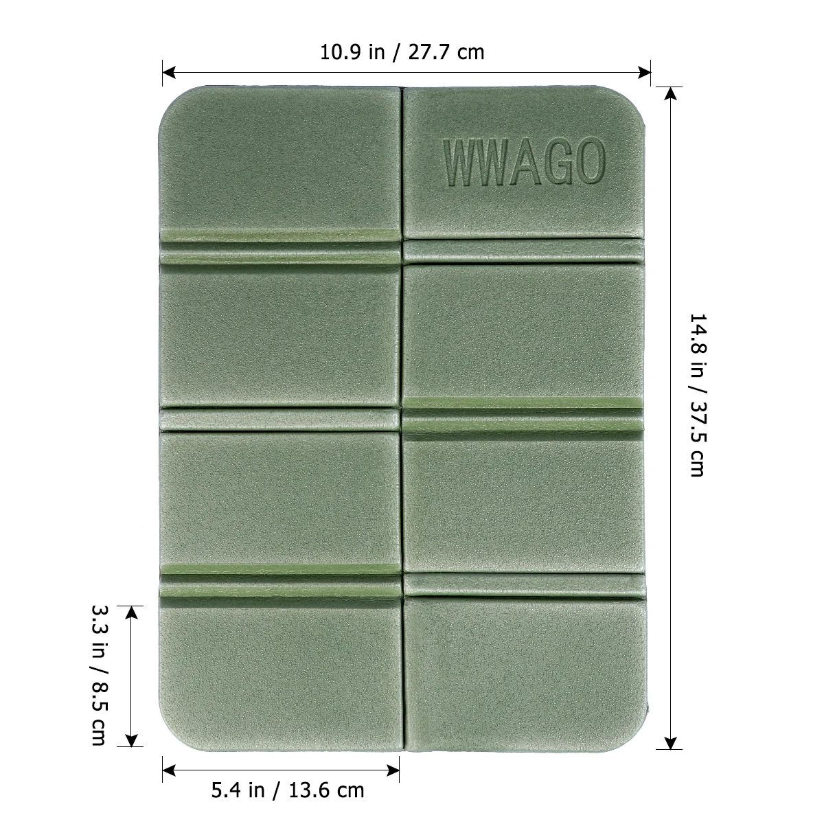 Подушка для кемпинга WINOMO влагостойкая складная подушка из пеноматериала XPE