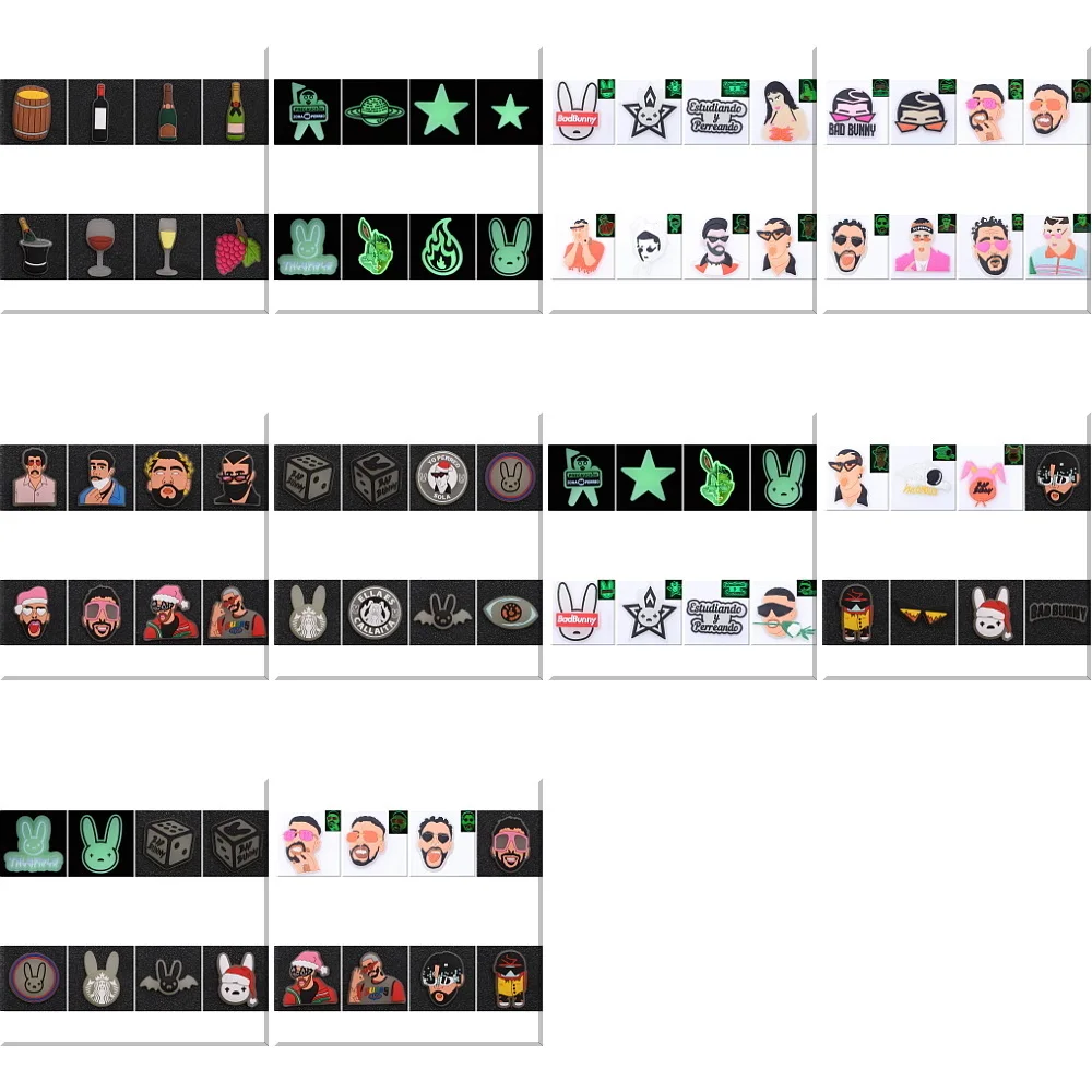 

8 шт., декоративные подвески в виде кролика