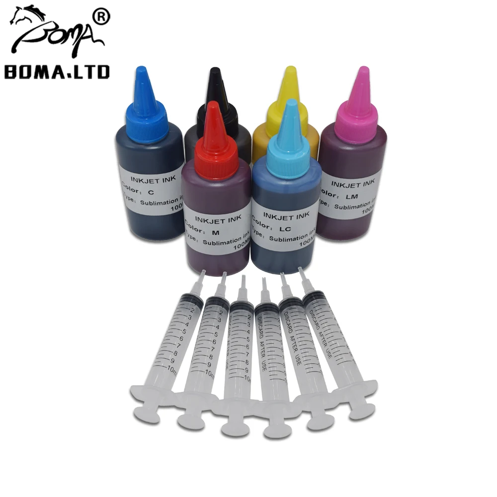 Сублимационные чернила BOMA.LTD TX650 T59 TX700W TX710W TX720W TX800FW TX810FW TX820FWD для EPSON Artisan 1430 50 837 600 700