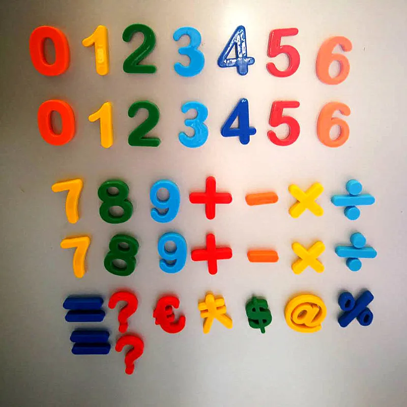 Infant Early Education Educational Toys Magnetic Alphanumeric Refrigerator Writing Identification Digital Alphabet | Игрушки и хобби
