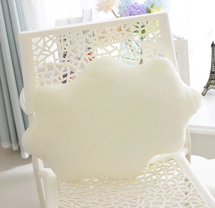 Декоративные подушки для дома симпатичная подушка в виде облака флисовые с