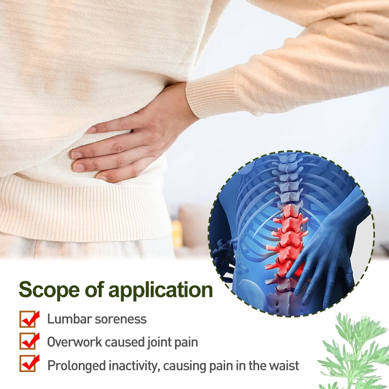 Пластыри Ортопедические из полыни для шейного колена и поясницы 24 шт.|Пластыри