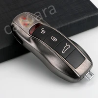 electroplated frosting wearable durable scratch resistant key case for porsche