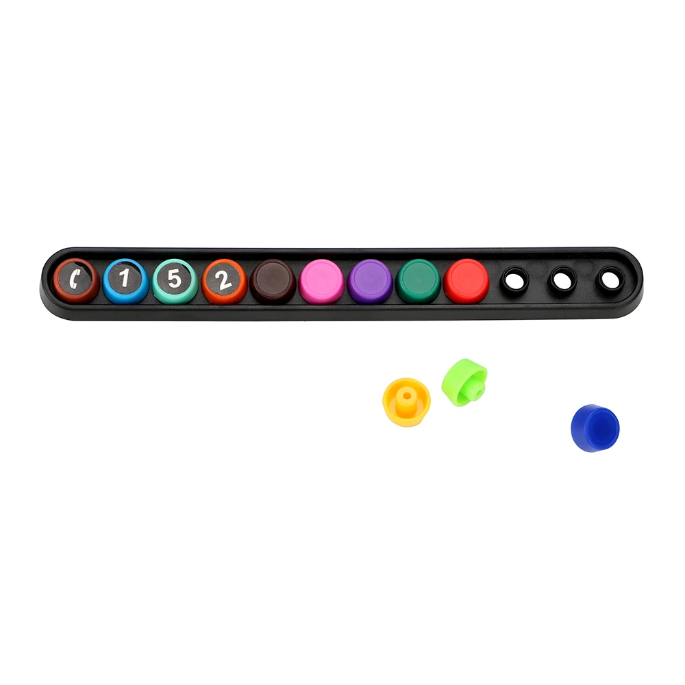 YOSOLO автомобиля для временной парковочной карты Стикеры мобильный телефон номер самоклеящаяся телефонный