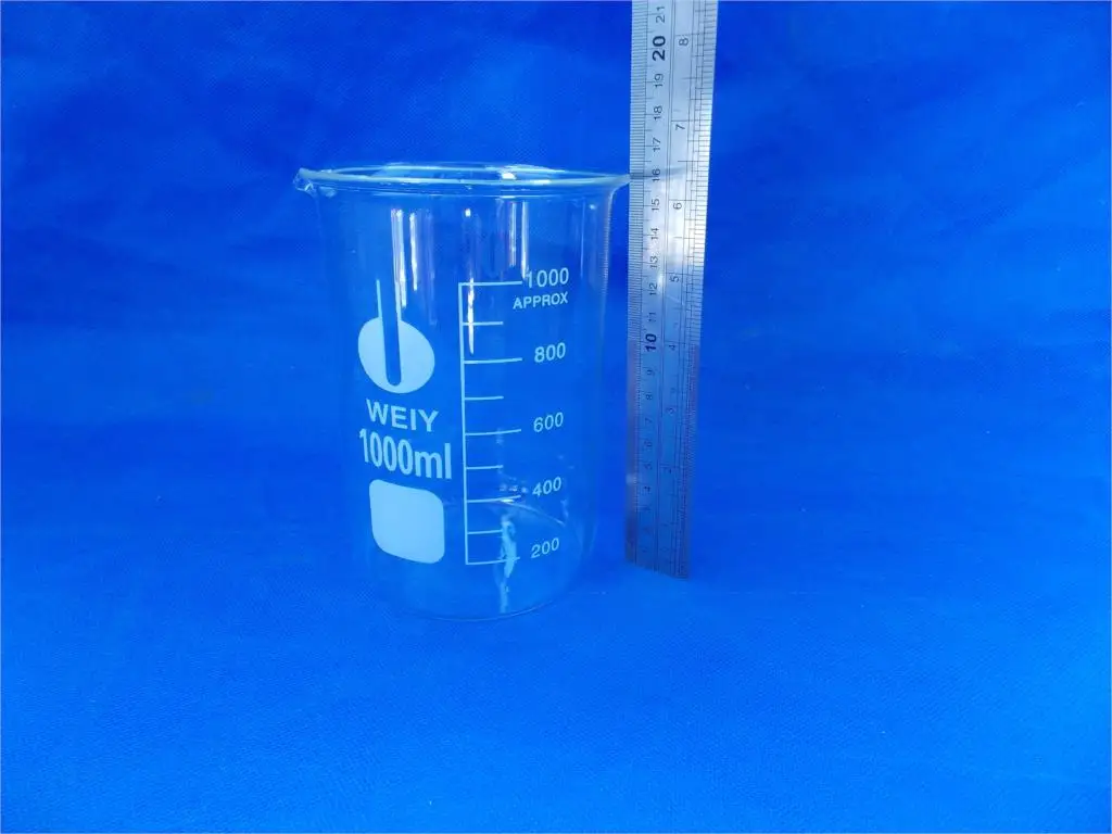 Низкая Форма мензурки фотографический прозрачный Мензурка 5 мл 10 25 50 100 250 500 1000 мл|