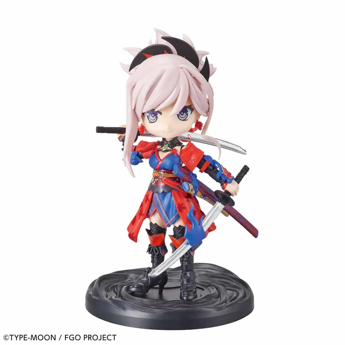 Фигурка Bandai сборная Fate FGO Saber Miyamoto Musashi Fate/Grand Order модификация модели деформируемая