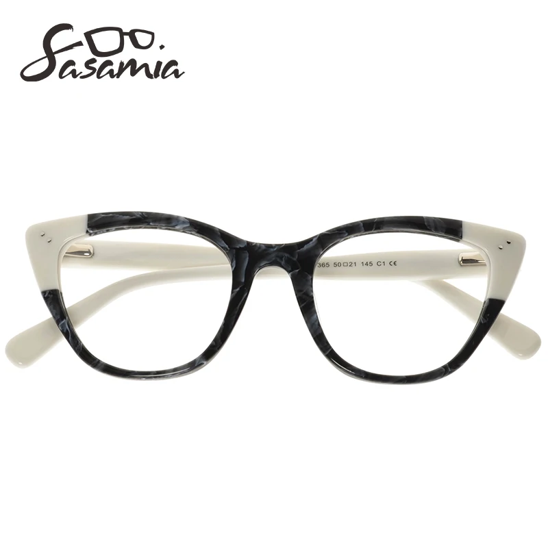 ацетатная оправа для очков женские винтажные очки кошачий глаз оптические