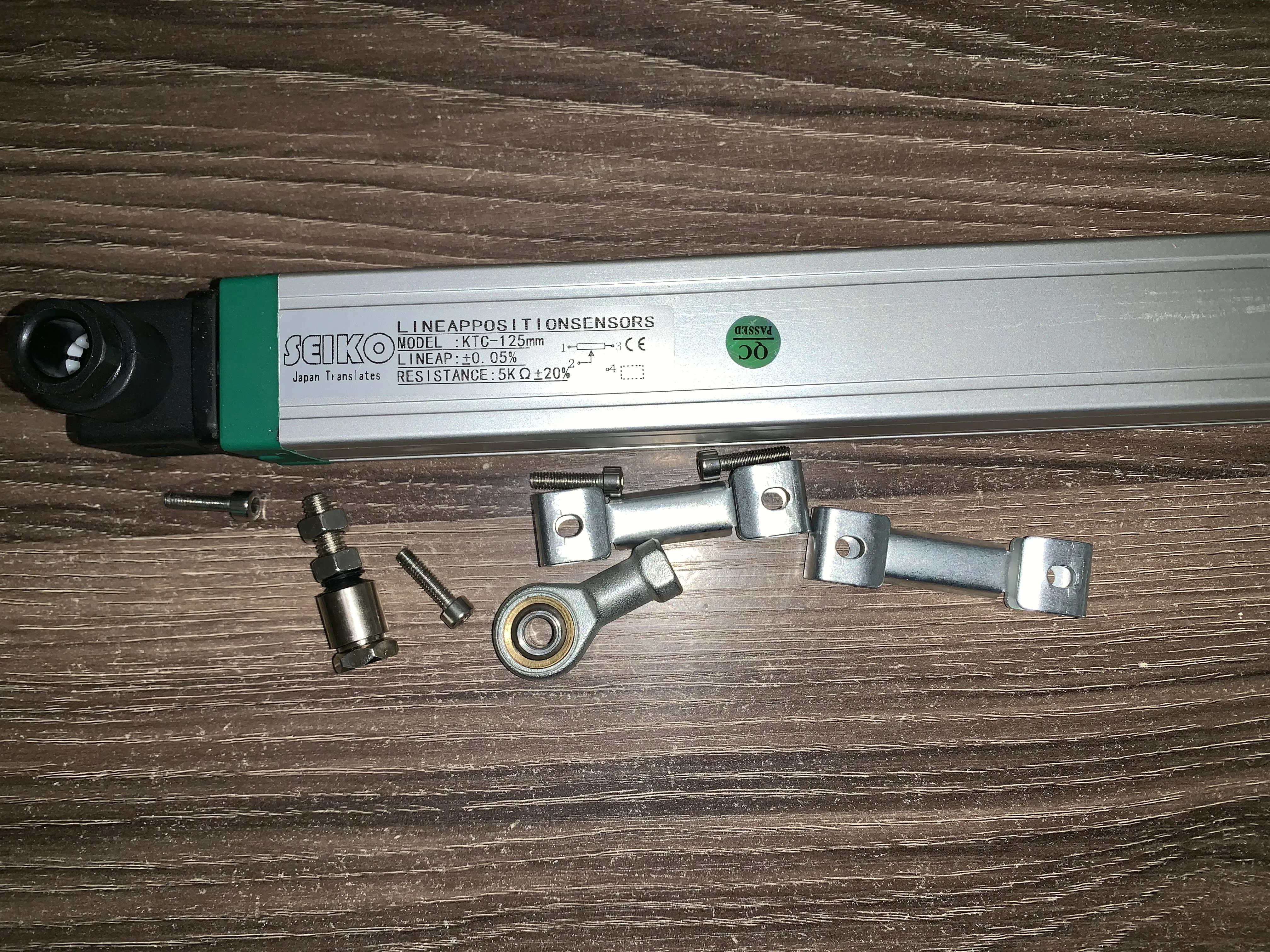 KTC-125MM тяговый стержень серия сопротивления преобразователь перемещения датчик