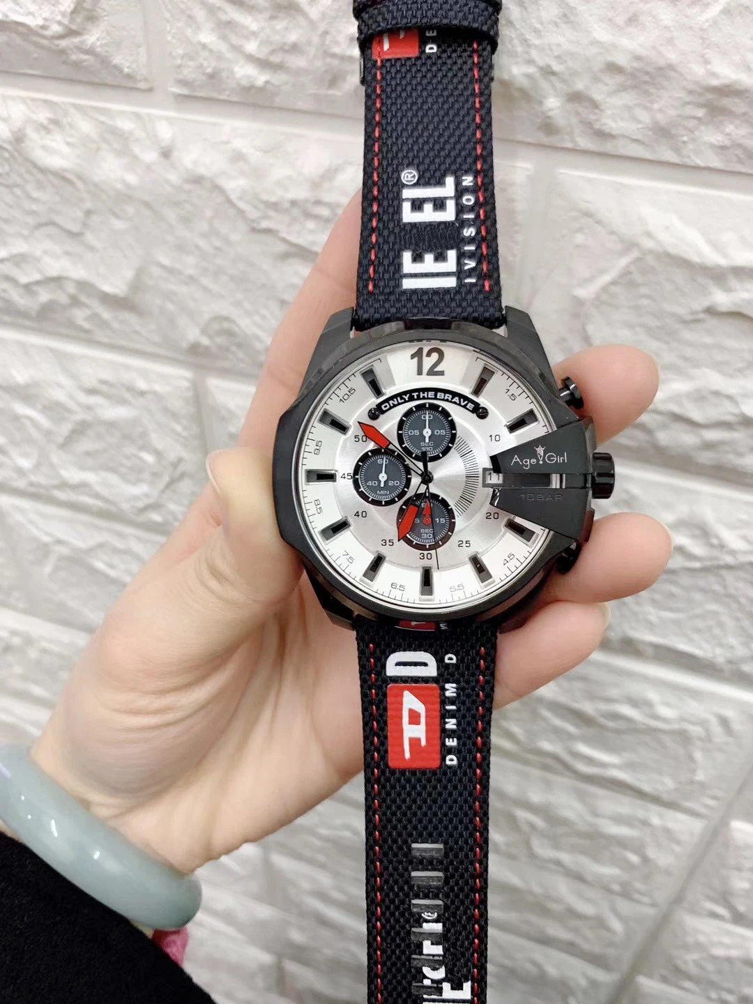 Часы наручные мужские из нержавеющей стали спортивные с хронографом сапфировым