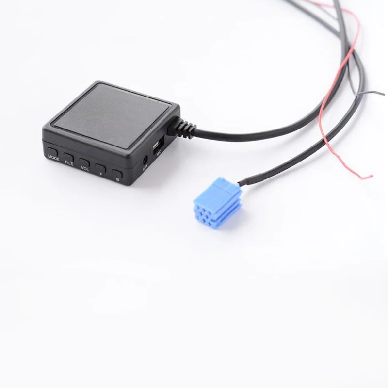 Biurlink AUX USB аудио вход Bluetooth 5,0 музыкальный адаптер вызов громкой связи мини ISO 8Pin радио для Volkswagen Blaupunkt Becker VDO