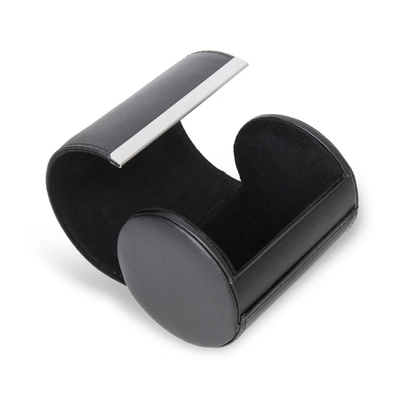 Черный чехол для хранения галстука на шею дорожная Подарочная коробка