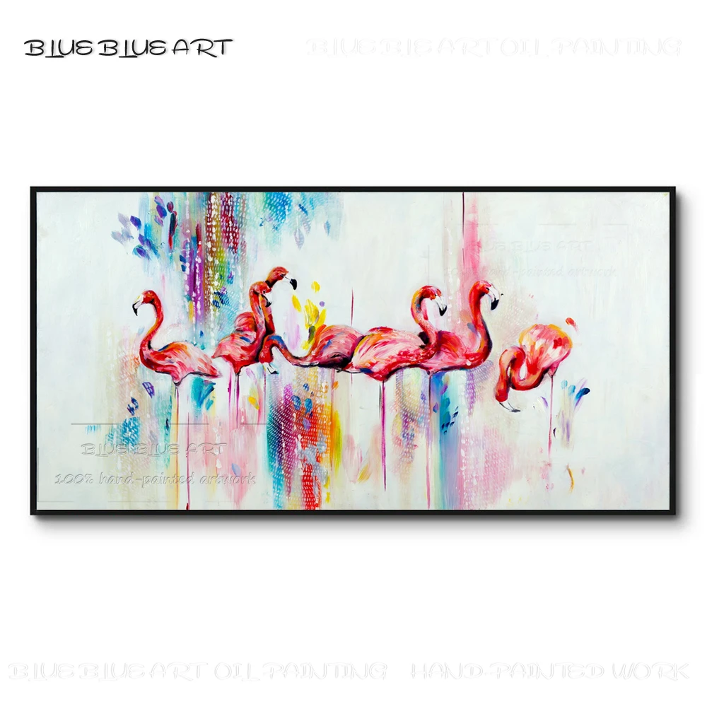 Отличный художник ручная роспись высокое качество изображением животных и птиц