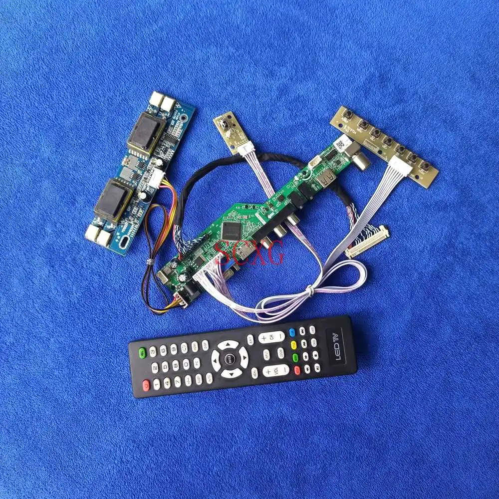 

Analog For HSD170ME11/HSD170ME13/HT170E01/HT170EX1 HDMI-compatible USB AV VGA LVDS 30 Pin 1280*1024 Kit 4CCFL Monitor drive card