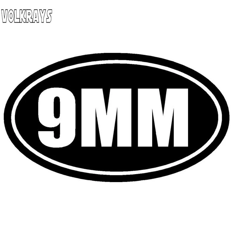 

Volkrays индивидуальная Автомобильная наклейка 9 мм для стенок бампера Аксессуары для оружия боеприпасы отражающая водонепроницаемая крышка ц...
