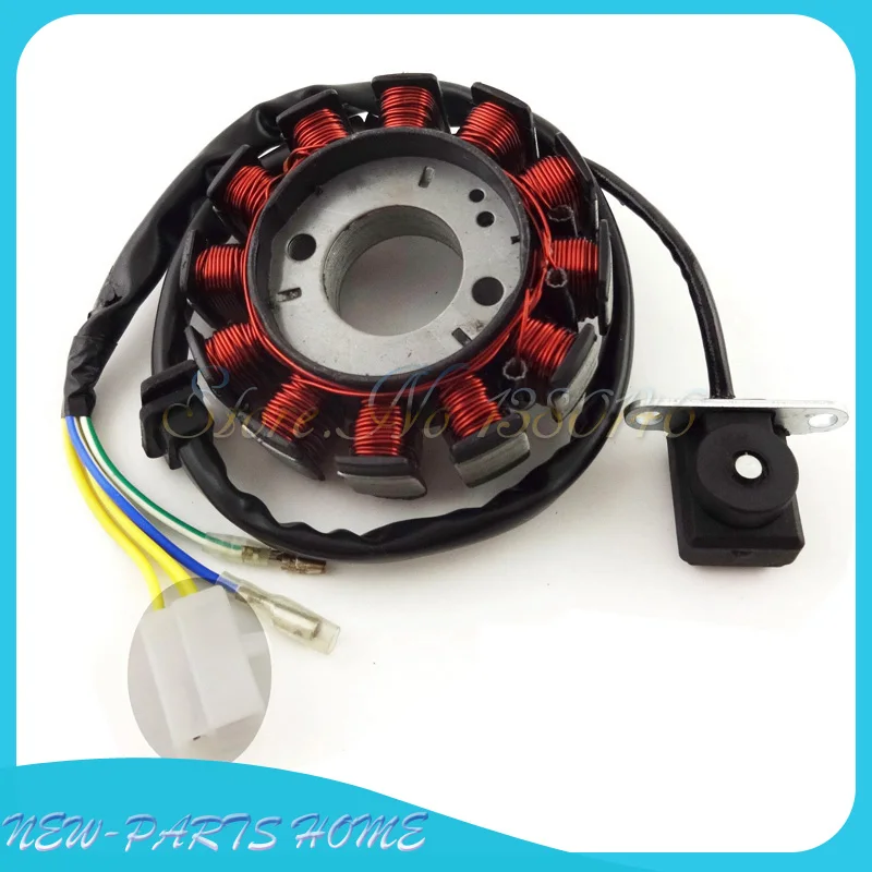 12 катушек 5 проводов статор зажигания магнитный для двигателя GY6 125 150 куб. См