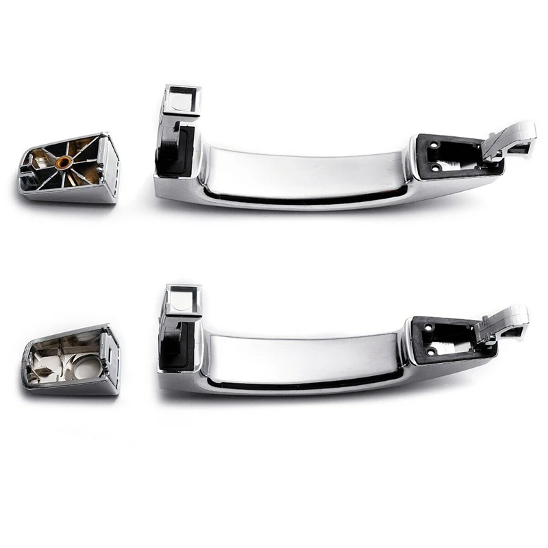 4 шт. Хромированные наружные ручки дверей из ABS для Chevrolet Captiva Sport/Aveo/Saturn Vue 96468254 96468266.