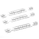 Хромированные кнопки для кондиционера из АБС-пластика для BMW F10, F11, F06, F01, E70, E71, F25, F26, сменный Тип