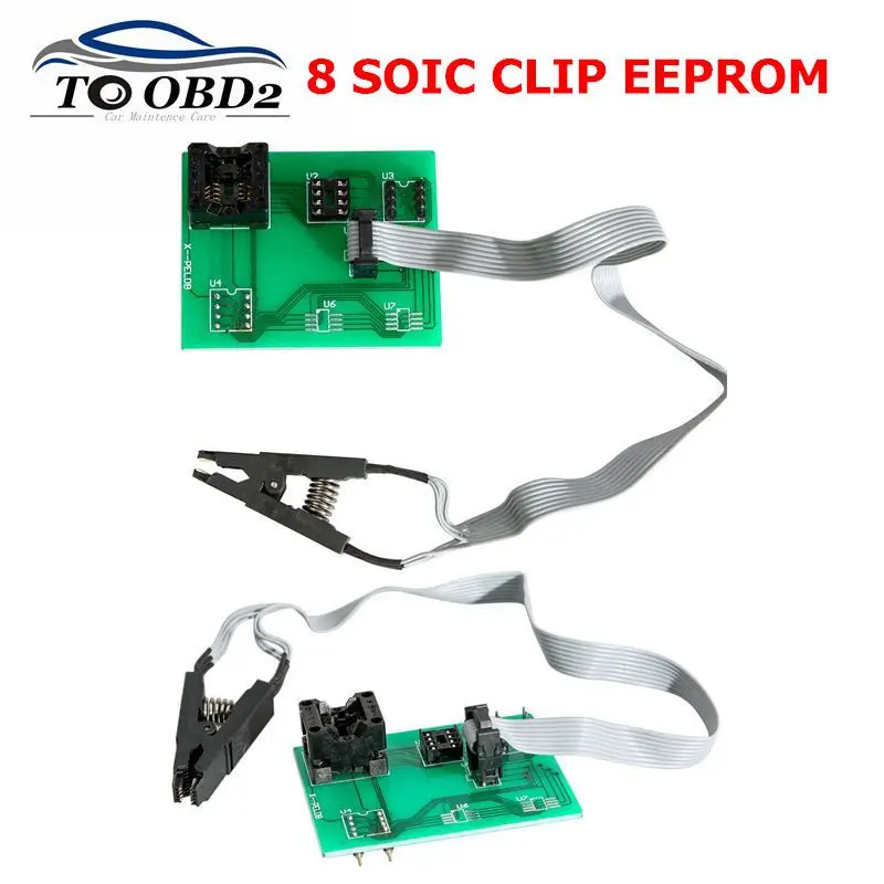 XPROG плата Eeprom UPA USB v1.3 программатор upa usb адаптер с soic 8 sop8 тестовый зажим для xprog