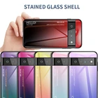 Чехол для Google Pixel 6 Pro, градиентная стеклянная задняя крышка, чехол для Google Pixel 6 Pro 6pro Google6, защитный чехол для Pixel6Pro