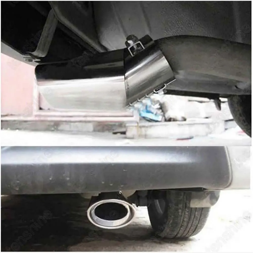 

Universal Car Exhaust Muffler Tip Round Stainless Steel for McLaren MP4-12C X-1 650S 540C P1 12C
