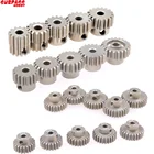 2шт M0.6 3,175 мм 13T 14T 15T 16T 17T 18T 19T 20T 21T 22T 24T 28T 30T 33T Алюминиевый сплав металлический Шестерня двигателя для 110 радиоуправляемая машина