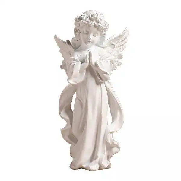 

2xResin Praying Angel Figurine Statue Christmas Home Decoration Height 15cm