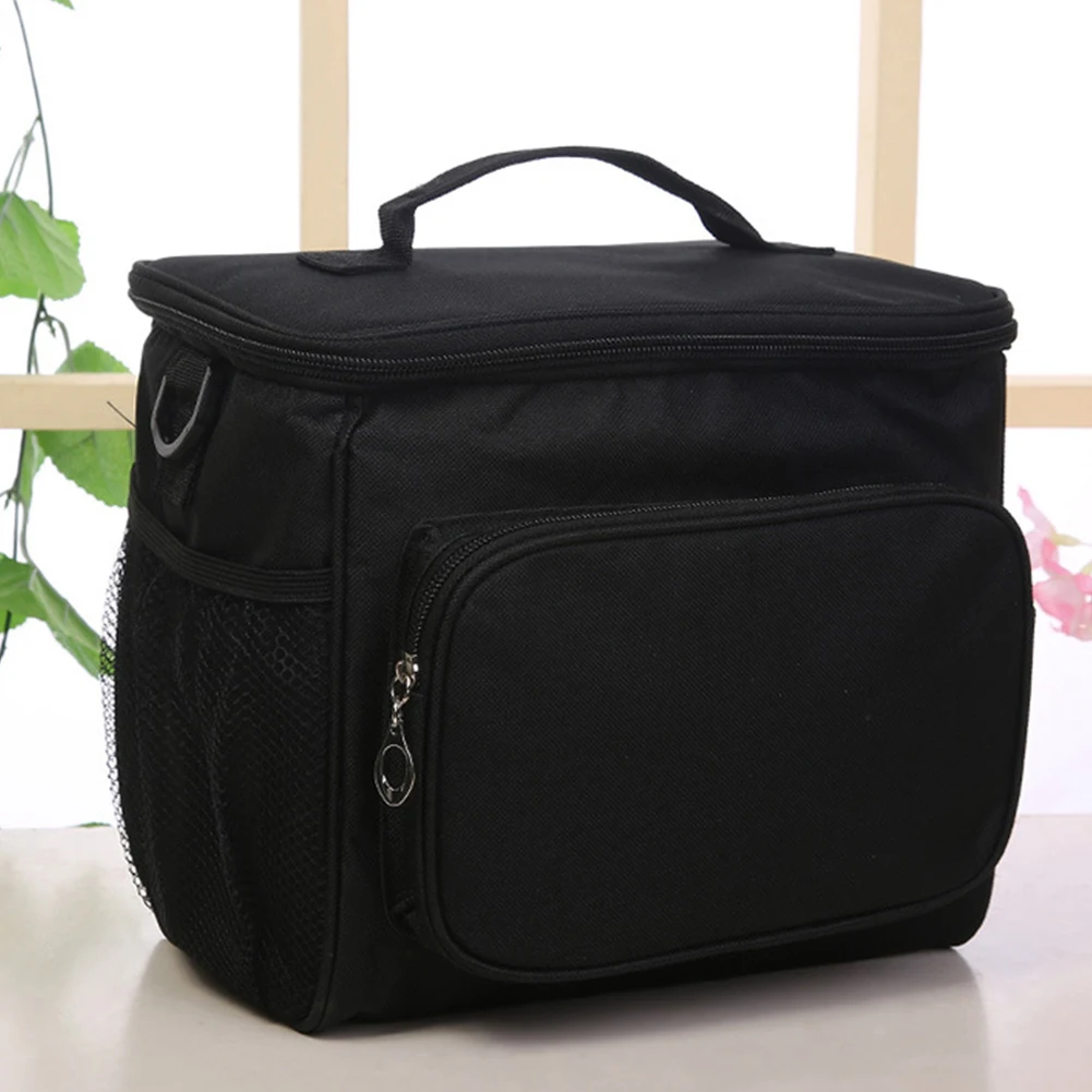 Одно плечо для пикника кемпинга хранения еды активного отдыха рыбалки черный